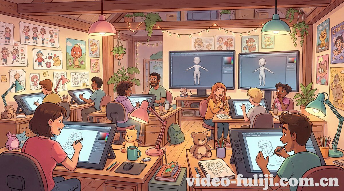 福利姬动画创作视频